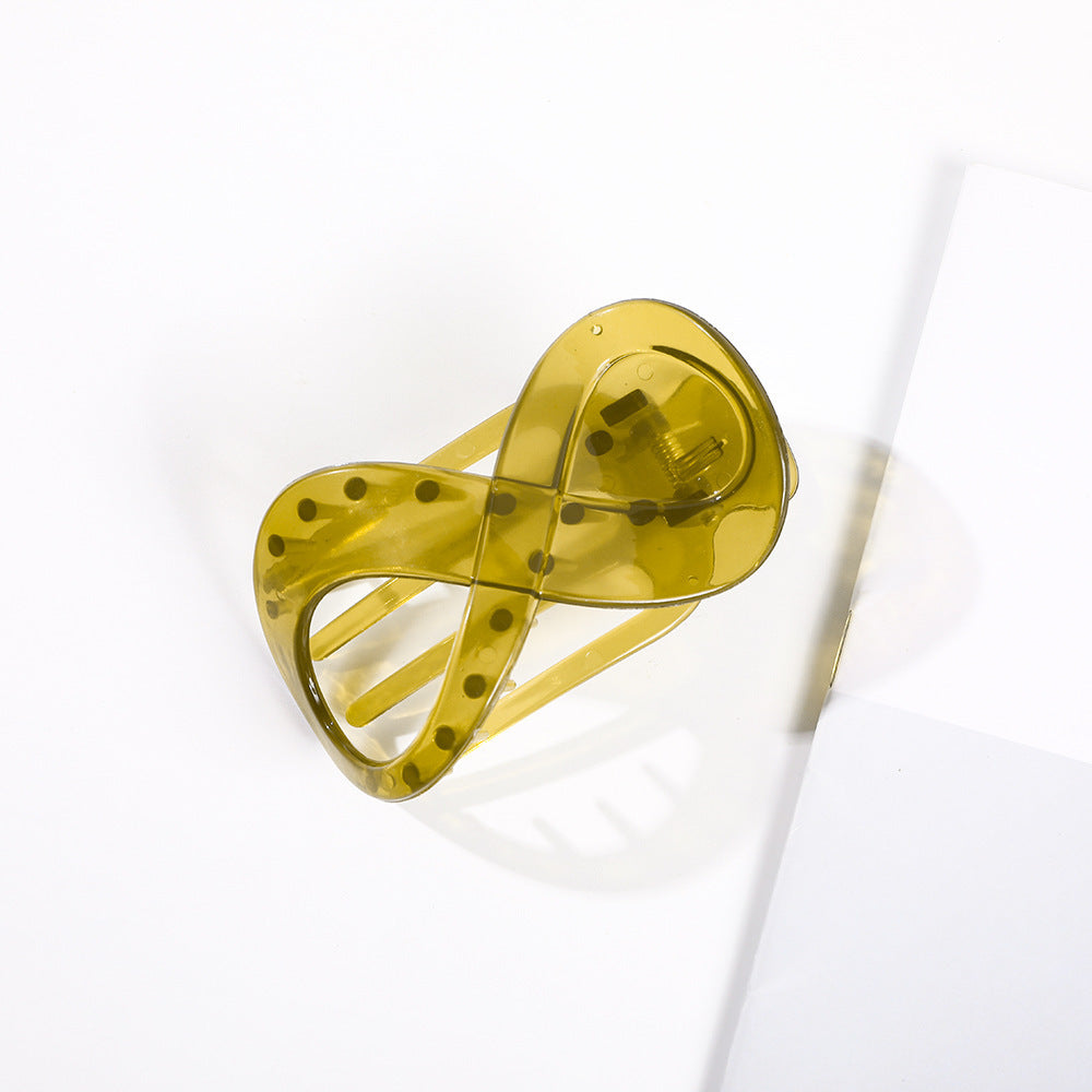 Wholesale Plastic Simple 8 Figure Hairpin